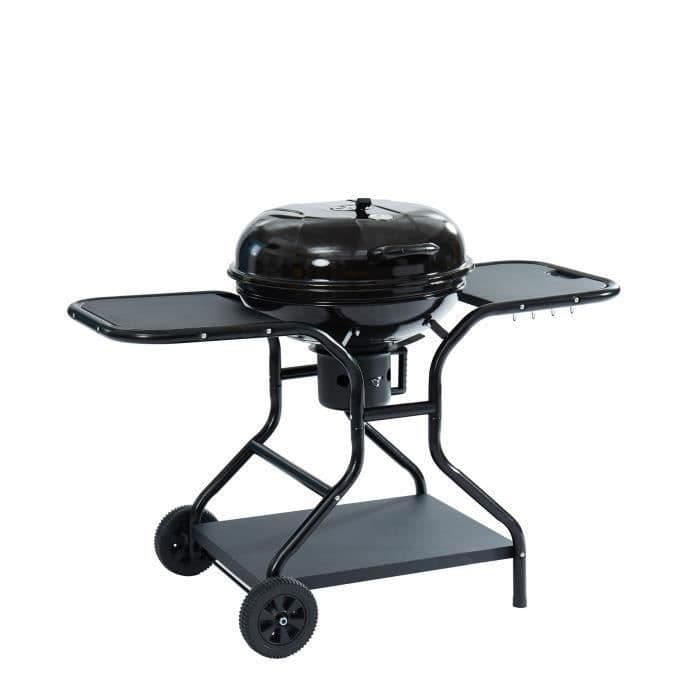 POPEYE BBQ kulkugle + 2 hylder- Diameter ø54,4 cm - Sort