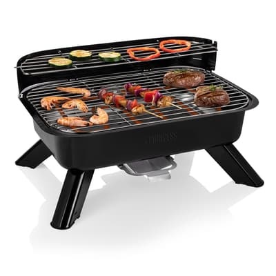 Princess Hybridgrill För ström- & kolgr