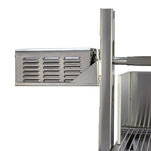 90 kg Kolgrill med Rotisserie i Rostfritt Stål BBQ Grisgrill Roterande Grill Snurrande Grill  För Hel Gris Souvlakigrill Rotisserie Roterande Grill