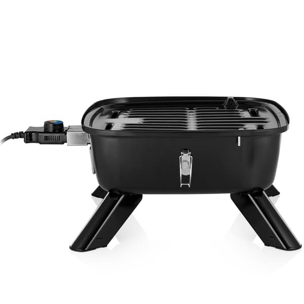 Princess Bærbar hybridgrill 2-i-1 elektrisk eller med kull