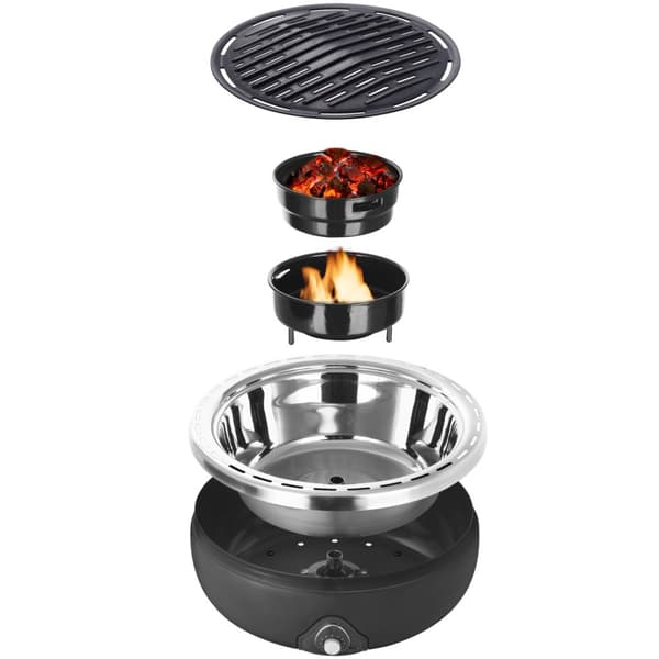 Emerio Portabel snabbgrill Cool touch  BGP-115557.1   29,5cm