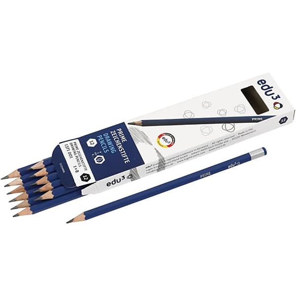 Tecknarblyerts Edu B - 12 st
