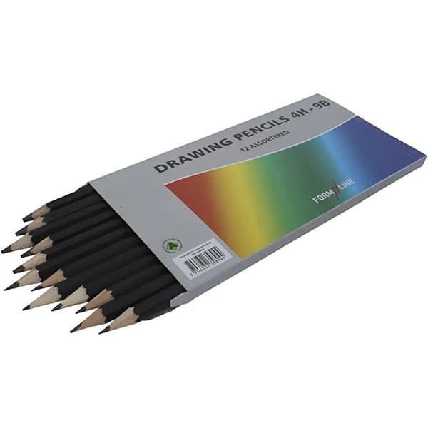 Tecknarblyerts Formline 4H - 12 st