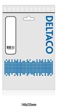 Miniatyrbilde 3 av 3: DELTACO ujordet apparatkabel, CEE 7/16 til IEC 60320 C7, 0,5 m, hvit