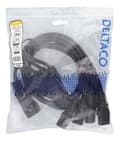 Pikkukuva 3 / 3: DELTACO laitekaapeli IEC C20 - 5x IEC C13, 2m, 16A/250V, Y-haaroitin