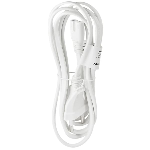 LogiLink Apparatkabel Euro - C7 Hvit 1,8m
