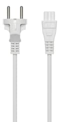 Miniatyrbilde 3 av 3: DELTACO Jordet enhetskabel, rett CEE 7/7 &gt; IEC C5, 3m