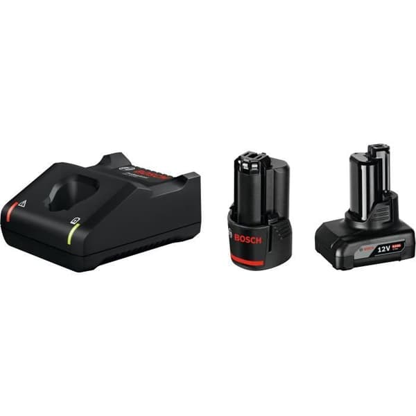 BOSCH PROFESSIONAL Startpaket 1x GBA 12V 2.0Ah + GBA 12V 4.0 Ah + GAL 12V-40