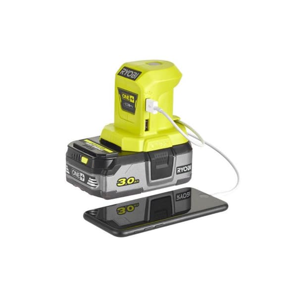 RYOBI 18V OnePlus USB-laddare - 2 USB-portar - R18USB-0