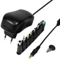 Miniatyrbild 1 av 9: LogiLink Nätadapter 230V-> 3-12V 1A 12W