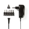 Miniatyrbild 5 av 7: Nedis Universal nätadapter | 12 W | 3 - 12 V DC | 1.80 m | 2.0 A | 6 plug(s) | Svart