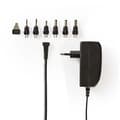 Miniatyrbilde 4 av 6: Nedis Universal AC strømadapter | 24 W | 9 - 24 V DC | 1.80 m | 1.0 A - 1.5 A A | 6 plug(s) | Sort