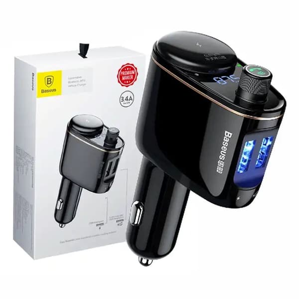 FM Modulators Baseus S-06 Black