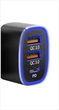 Miniatyrbild 4 av 4: Incarcator auto Tellur 2x USB A, 56W