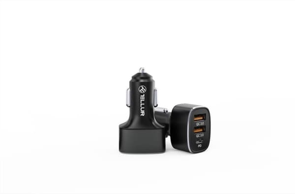 Incarcator auto Tellur 2x USB A, 56W