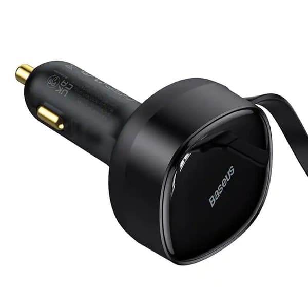 Baseus Enjoyment USB-C / Lightning 3A Car Charger 30W