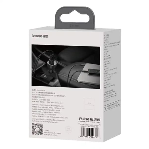 Baseus Superme Car charger USB / USB-C / 100W