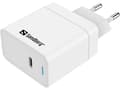 Miniatyrbilde 2 av 3: Sandberg 441-48 USB-C AC Charger PD65W EU
