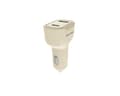 Miniatyrbilde 1 av 6: Tellur Green car charger, 36W, 6A (PD18W + QC3.0) cream