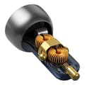 Miniatyrbillede 9 af 9: Baseus Particular Digital Dual Quick Charger Car Charger QC+PPS / 65W