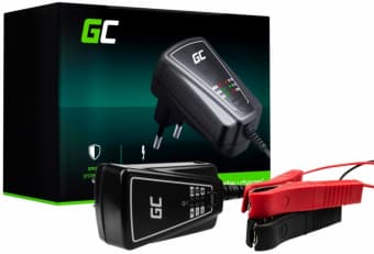 Akumulatora ladētājs Green Cell for Motorbike Scooter AGM 6/ 12V 1A musta