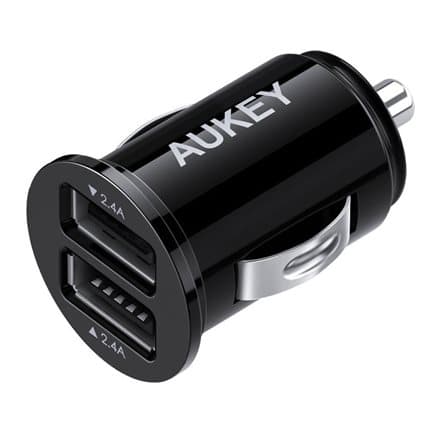 CC-S1 Mini ładowarka samochodowa 2xUSB AiPower 4.8A 24W