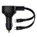 Miniatyrbilde 5 av 9: Baseus Enjoyment 2x USB-C Car Charger 33W