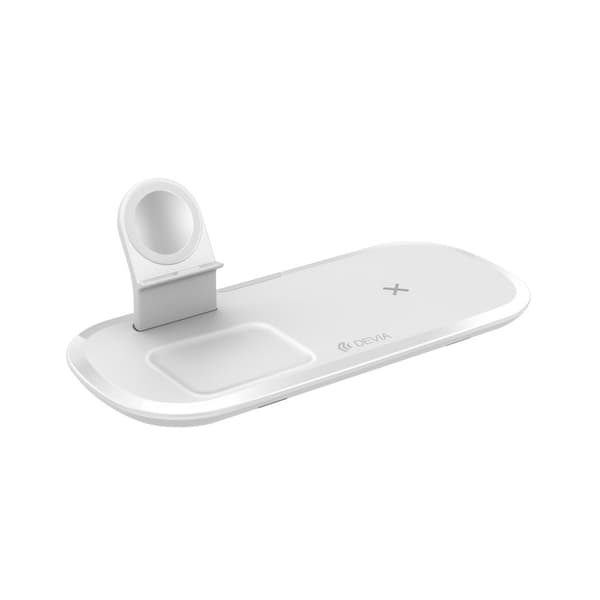 Devia Wireless Charger Smart 3in1 / Smartphone / Apple Watch / Headphones / USB
