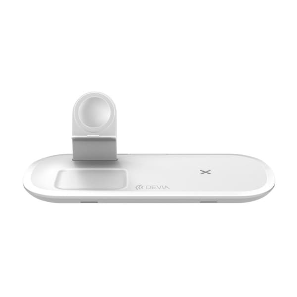 Devia Wireless Charger Smart 3in1 / Smartphone / Apple Watch / Headphones / USB