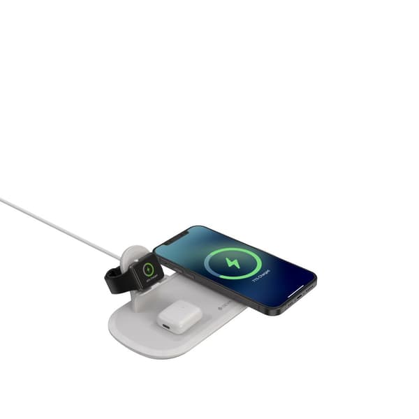 Devia Wireless Charger Smart 3in1 / Smartphone / Apple Watch / Headphones / USB