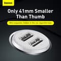 Miniatyrbild 10 av 11: Baseus Grain Pro Car Charger USB-A  4.8A