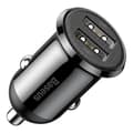 Miniatyrbillede 4 af 5: Baseus CCALLP-01 2XUSB 4.8A car charger 2 x USB black