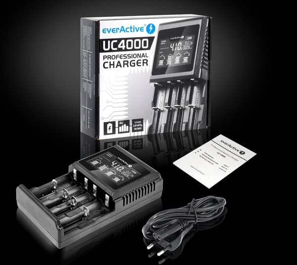 Oplader everActive UC-4000