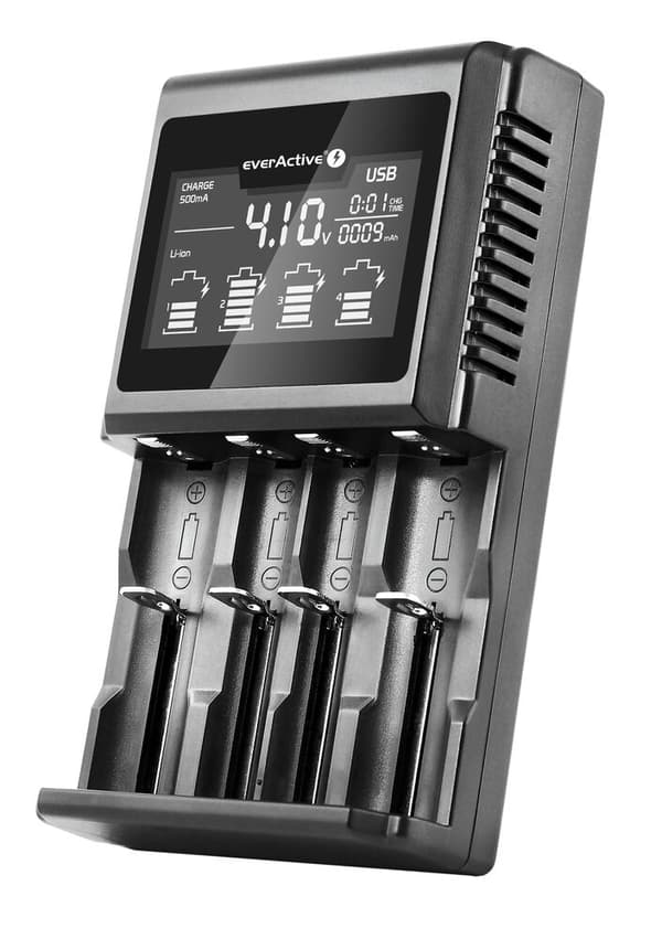 Oplader everActive UC-4000 Sort