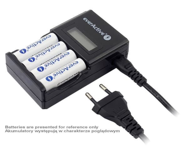 Oplader everActive NC-450 Black Edition