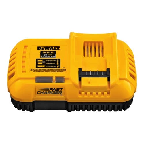 DeWALT DCB118 batteriladdare Svart, Gul