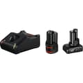Miniatyrbild 1 av 2: Set med 2 Bosch Professional GBA 2,0Ah + 4,0Ah batterier - 1600A01NC9