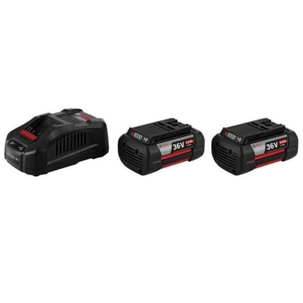 Paket med 2 36V 6Ah GBA-batterier och GAL 3680CV laddare - BOSCH - 1600A00L1U