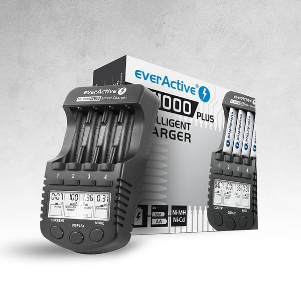 Oplader everActive NC-1000 Plus