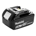 Miniatyrbild 2 av 4: Paket med 2 18V 5,0 Ah Li-ion-batterier MAKITA - 197624-2 (Laddare + Makpac-låda)