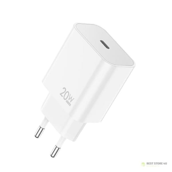 OG73 20W USB Typ-C Väggladdare med Strömförsörjning