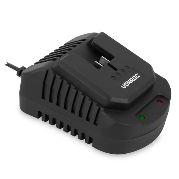 VONROC Snabbladdare 20V – 86W – 4.0A – Passar VPower 20V batterier CD828AA, CD829AA