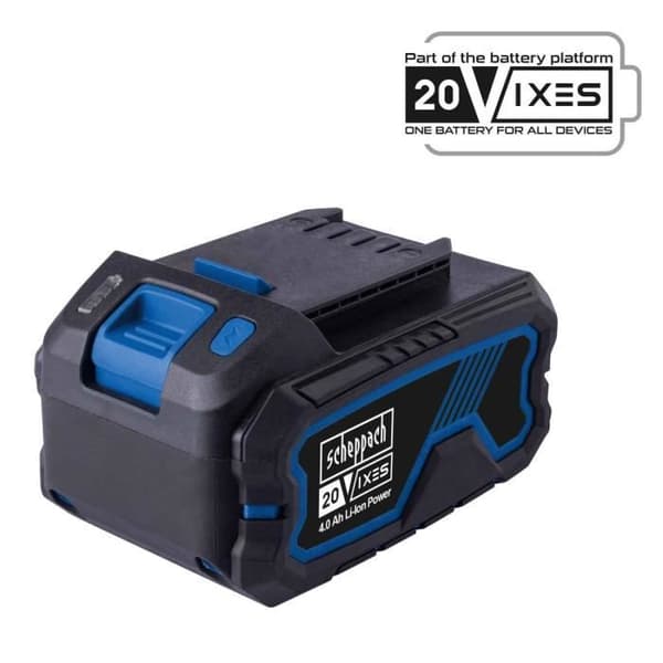 Li-jonbatteri - SCHEPPACH - 20V / 4Ah - 20V IXES - SBP4.0 - Universalbatteri för alla Scheppach-enheter i 20V IXES-serien