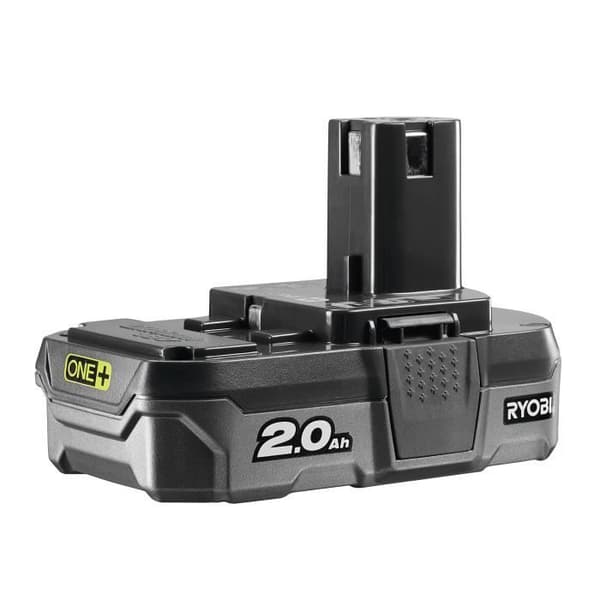 Batteripaket + med laddare - RYOBI - Litium 18 V - 2,0 Ah Kompakt