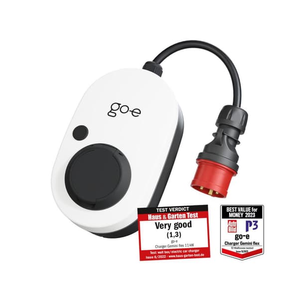 Lader go-e Lader Gemini flex 11 kW, CH-04-11-01 Hvid