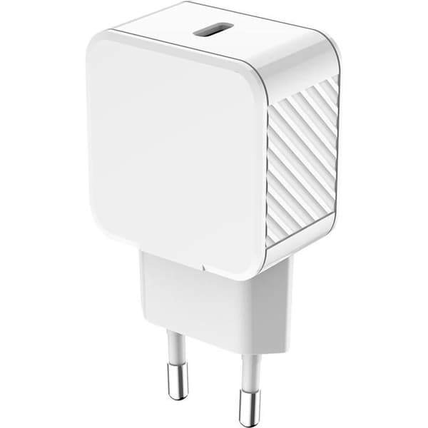 CS 45W USB C PD GaN Återvinningsförpackning Vit