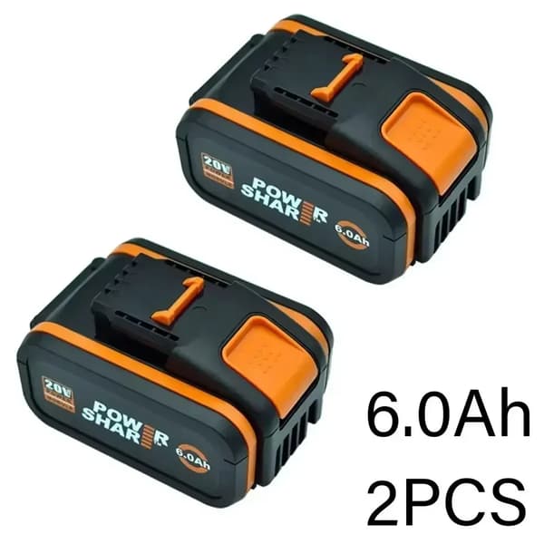 Akku, Li-Ion, Malli WA3553,Worx 6AhX2
