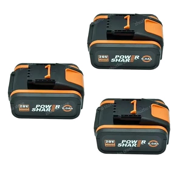 Batteri, Li-Ion, Modell WA3553,Worx 6AhX3
