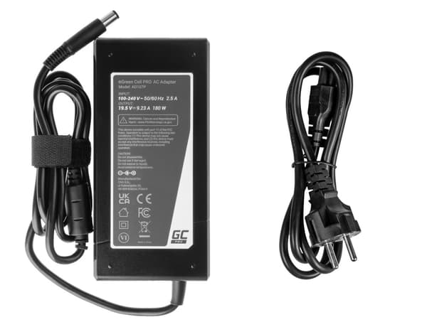 Laddare för Dell 19.5V 9.23A 180W 7.4x5.0mm