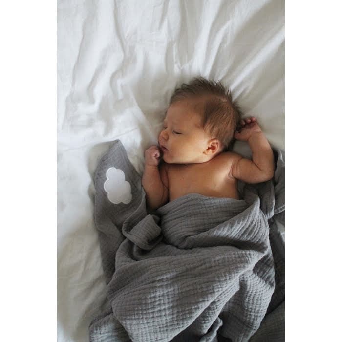 Babyfilt, Grå - Jabadabado